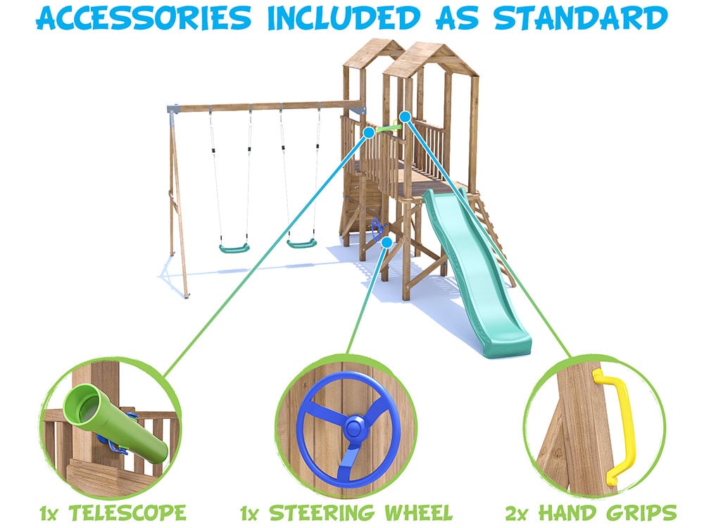 MegaFort 5 Climbing Frame