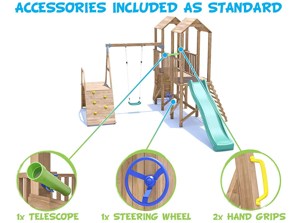 MegaFort 6 Climbing Frame