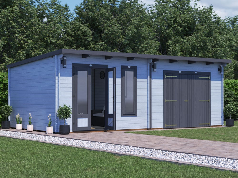 EvilGenius Log Cabin and Workshop