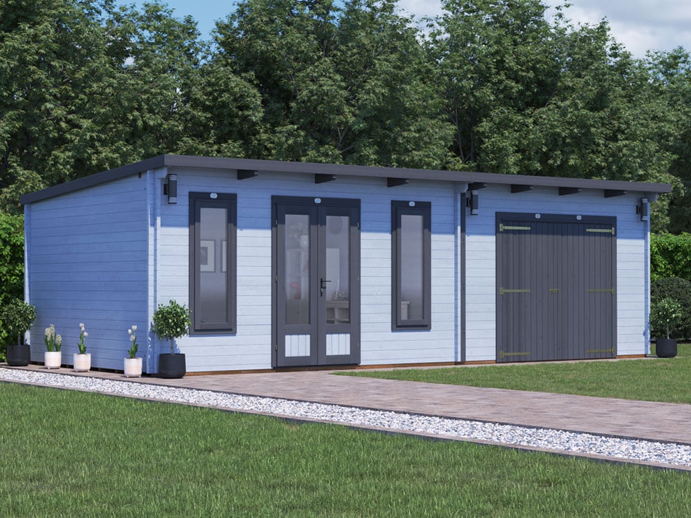 EvilGenius Log Cabin and Workshop