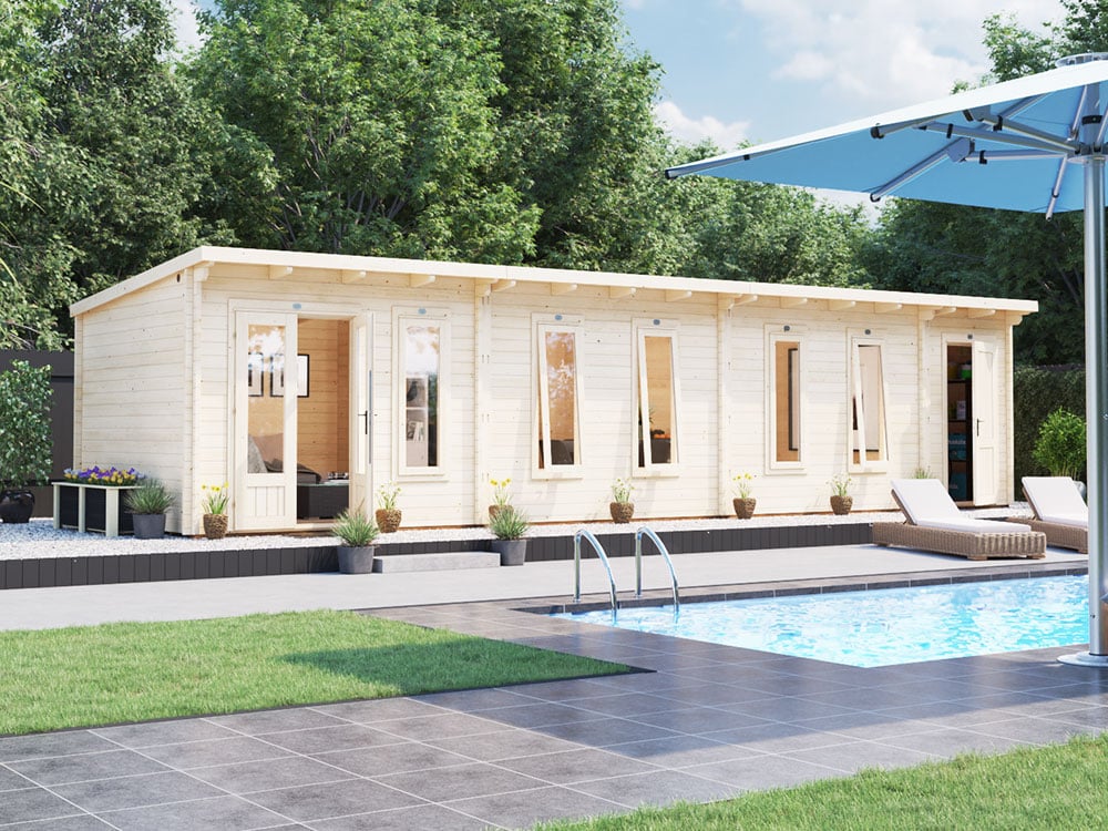 EvilAmy Multi Room Log Cabin