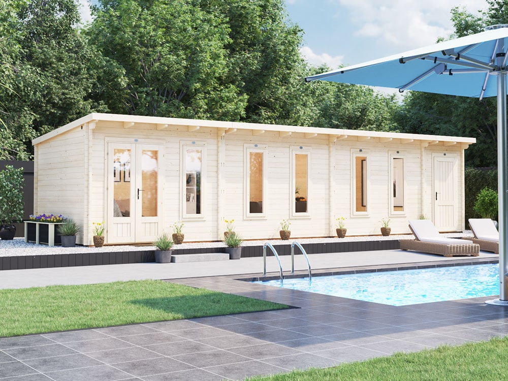 EvilAmy Multi Room Log Cabin