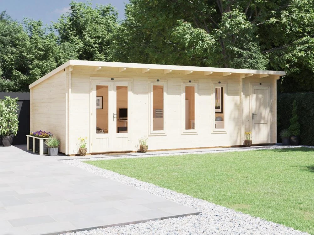 EvilAmy Multi Room Log Cabin