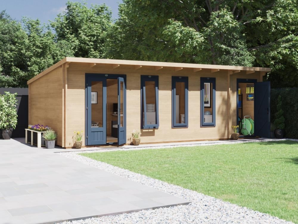 EvilAmy Multi Room Log Cabin