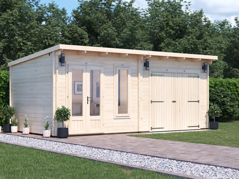 EvilGenius Log Cabin and Workshop