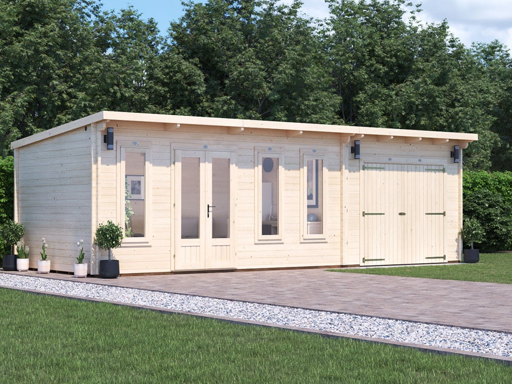 EvilGenius Log Cabin and Workshop