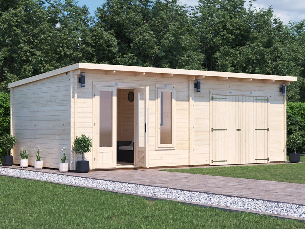 EvilGenius Log Cabin and Workshop