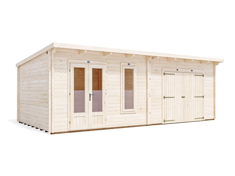 EvilGenius Log Cabin and Workshop