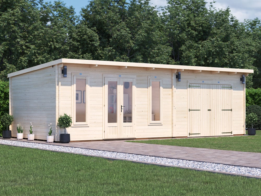 EvilGenius Log Cabin and Workshop