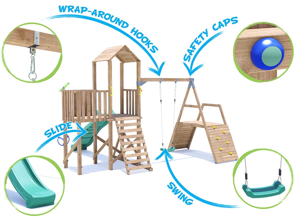 BalconyFort 6 Climbing Frame