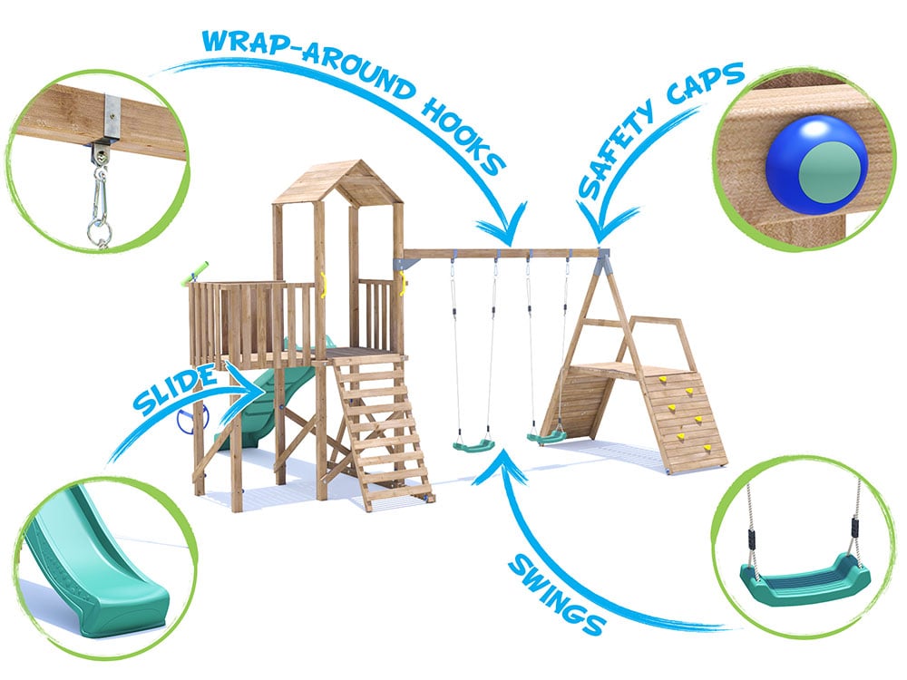 BalconyFort 7 Climbing Frame