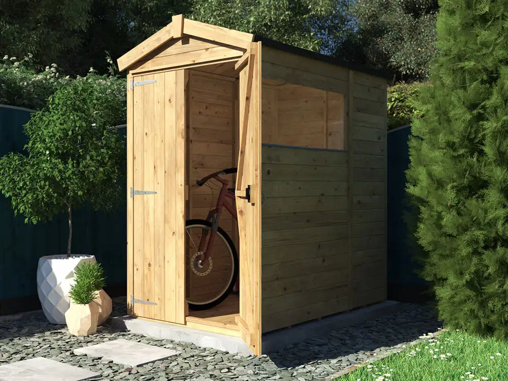 Overlord Modular Apex Shed With Window