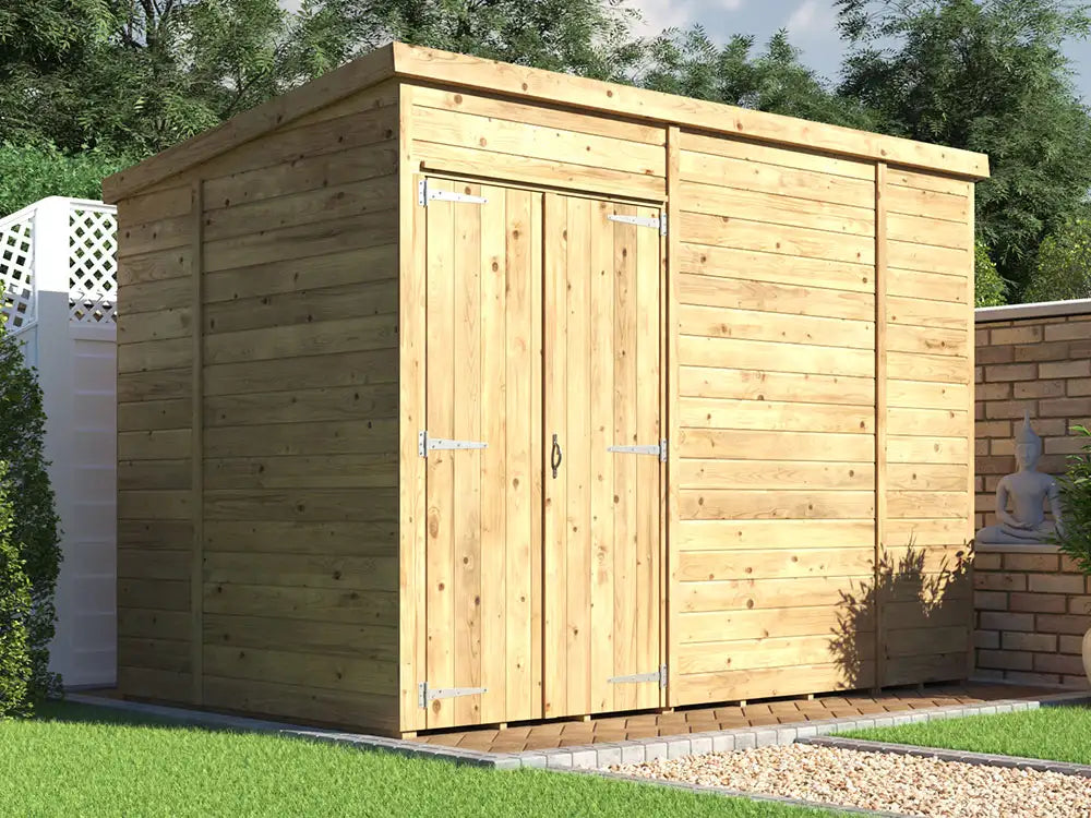 Overlord Modular Pent Shed