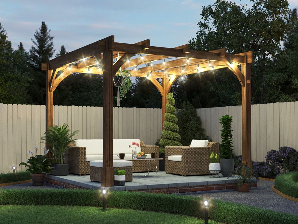 Leviathan Wooden Pergola