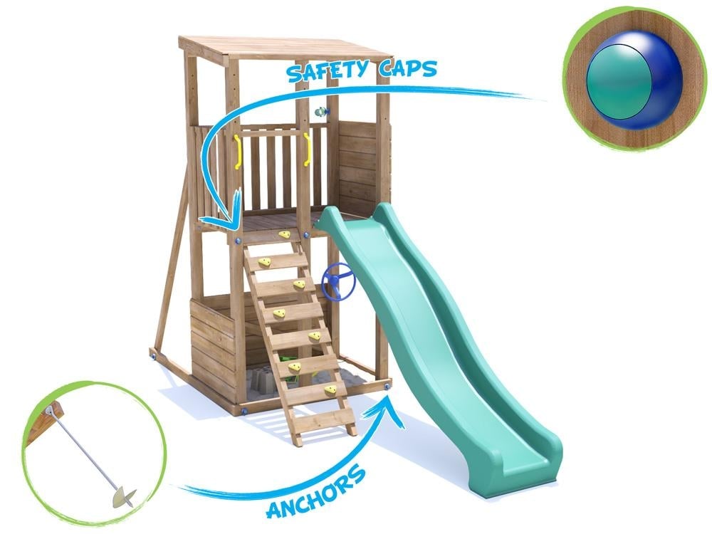 SquirrelFort Climbing Tower