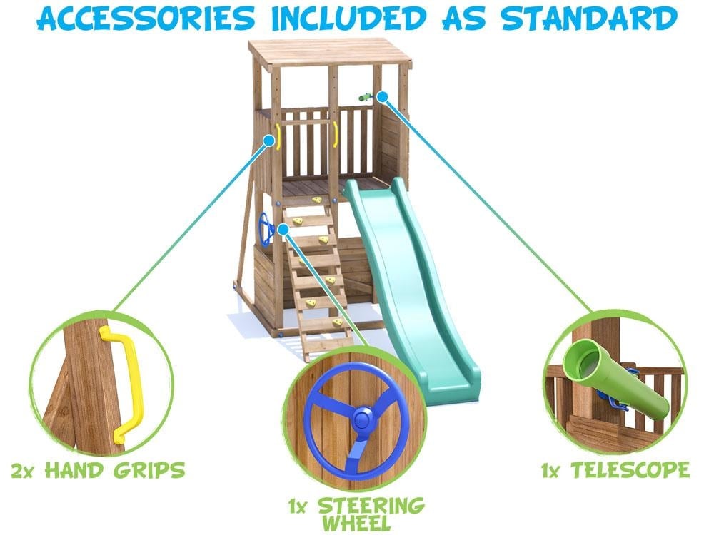 SquirrelFort Climbing Tower