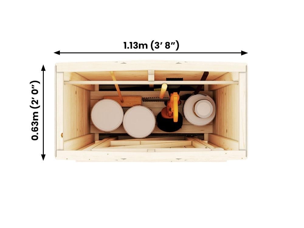Talia Heavy Duty Garden Tool Shed