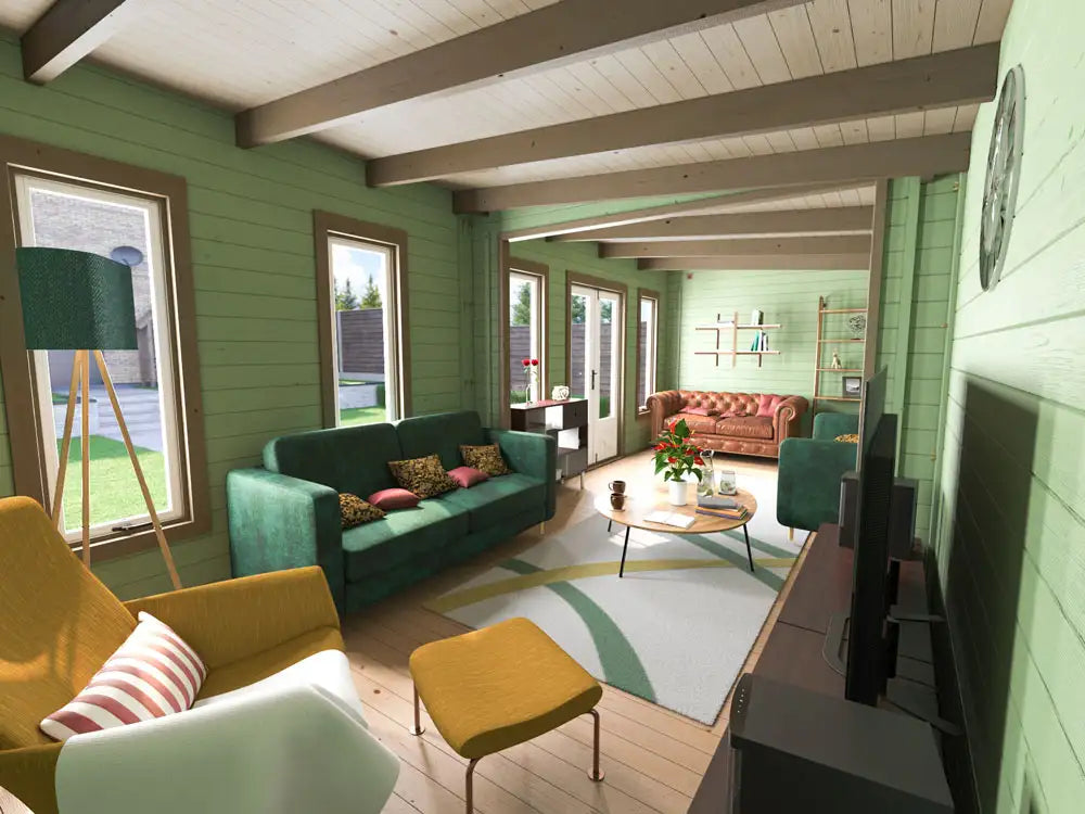 Terminator Grande Log Cabin