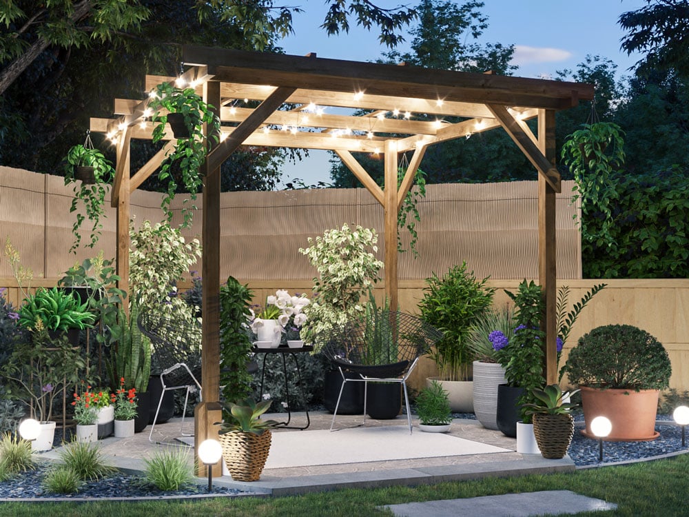 Utopia Wooden Pergola