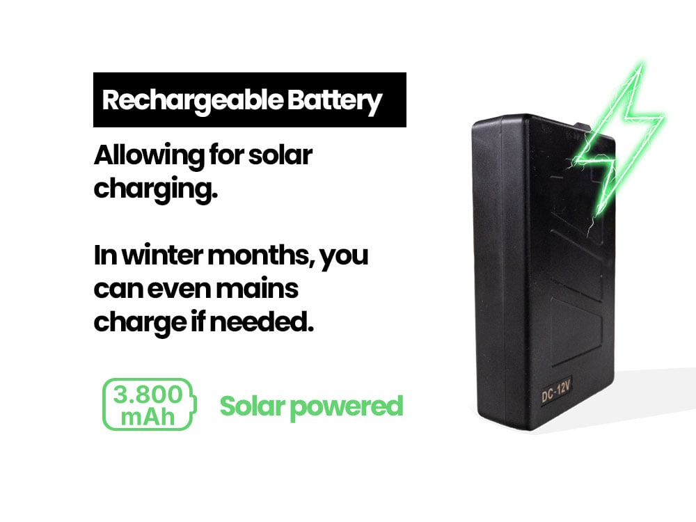 Humidistat Extractor Fan (SOLAR/BATTERY)