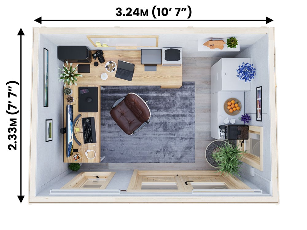 Classic Garden Office