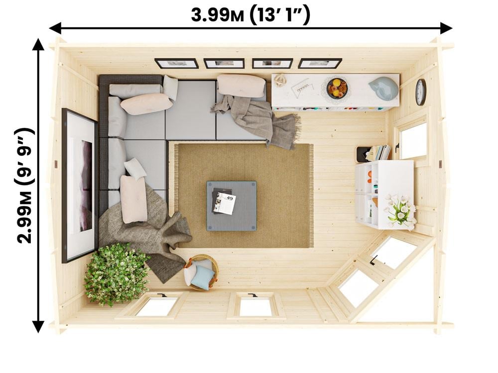 Badger Corner Log Cabin