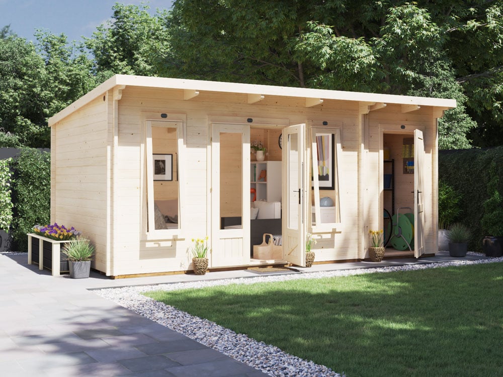 Multi Room Log Cabin