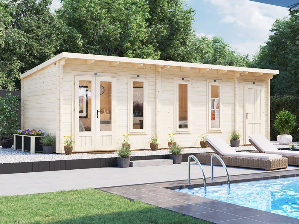 EvilAmy Multi Room Log Cabin