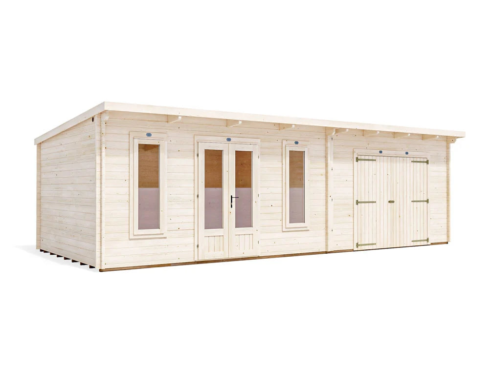 EvilGenius Log Cabin and Workshop