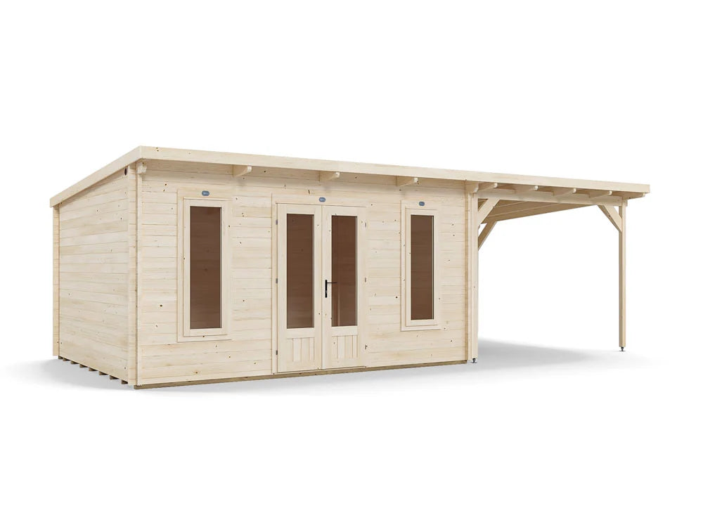 Assassin Log Cabin With Gazebo